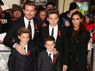 David Beckham: "3 Anak Lelakiku Kelak Jadi Pujaan Hati Banyak Wanita"